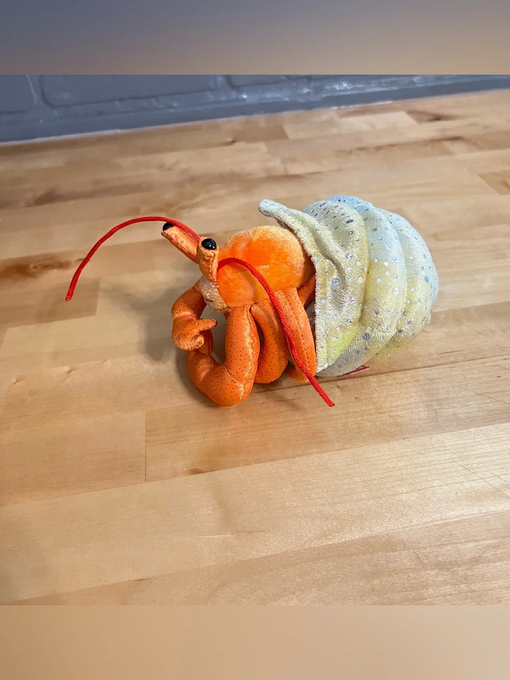 VTG Douglas Hermit Crab in Shell Plush 2012 #3729B RETIRED Ocean Sea Life Beach